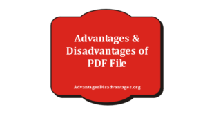 10+ Advantages and Disadvantages of PDF File Format
