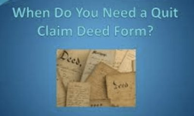 When Do You Need to Get a Quitclaim Deed?  
