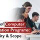 Types of Computer Application Programs: Eligibility & Scope